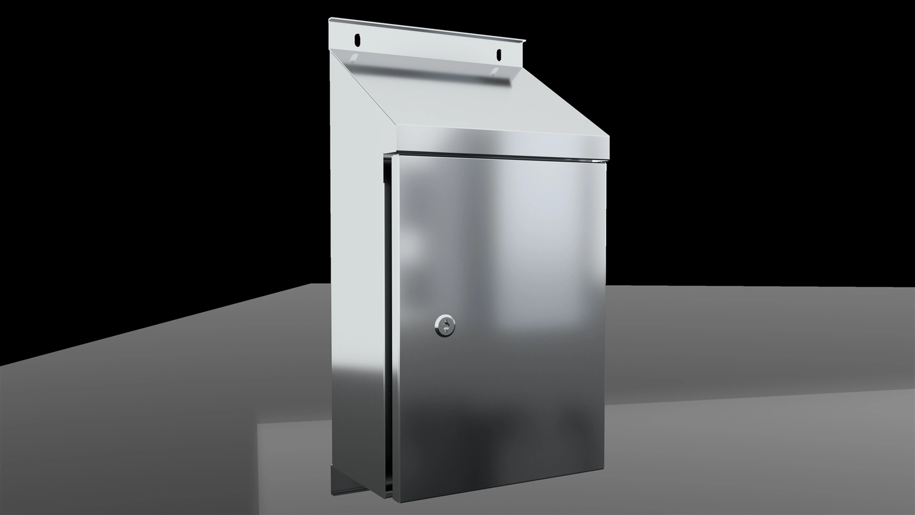 Floor Standing Enclosure with Lock and Key Floor Standing Enclosure with Lock and Key